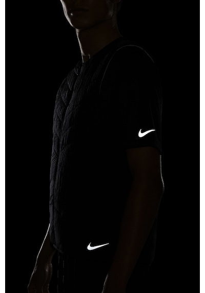 Nike Aerolayer Thermore Packable Garment Toparlanır Koşu Yeleği Siyah