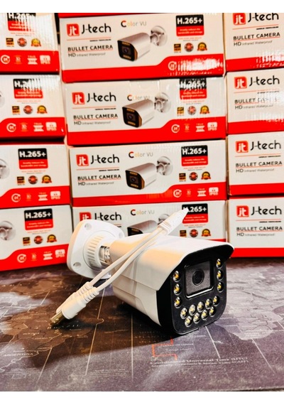 J-tech 3080 5mp 15 Led Sony Lens Dahili Sesli Gece Renkli Warm Light 1080p Ahd Güvenlik Kamera