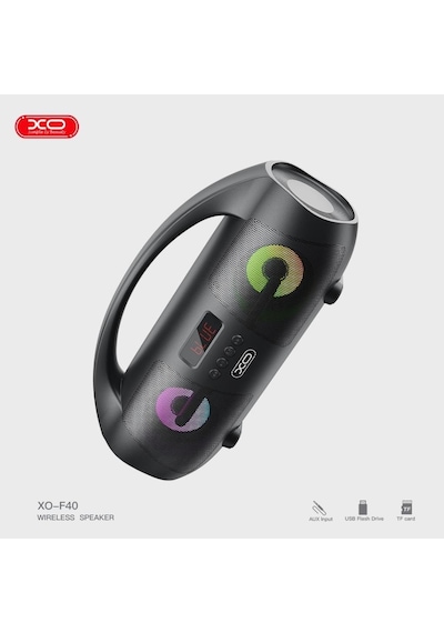 F40 10w Aux Girişli Radyolu Type-c Ve Aux Girişli Bt 5.0 1200 Mah Kablosuz Hoparlör