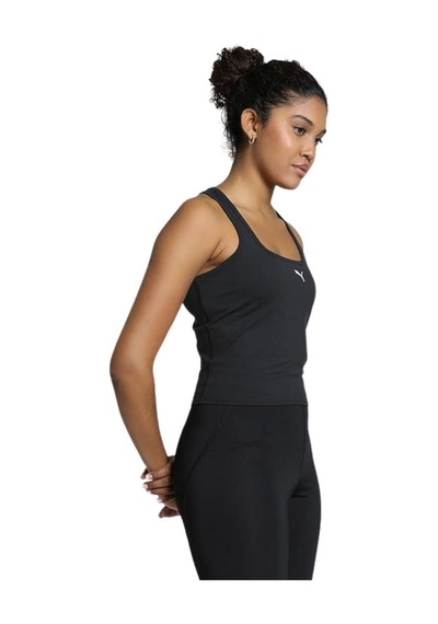 Puma Puma Cloudspun Mesh 2:1 Tank Kadın Siyah Koşu Tank Top 28605 Siyah