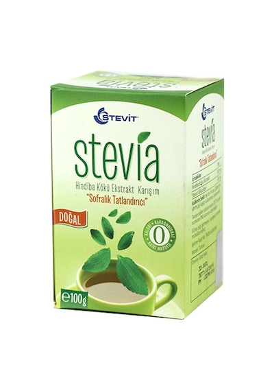 Stevit Stevia Hindiba Kökü Ekstrakt Karışım Tatlandırıcı Toz 100 G