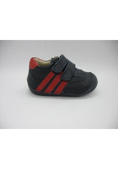 Angelokids Toddler 02100 Deri Ortopedik Ilk Adım Ayakkabı 19-23 Lacivert