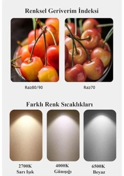 8w 60w Led Ampul Beyaz 6500k E27 5 Adet Tasarruflu Lamba