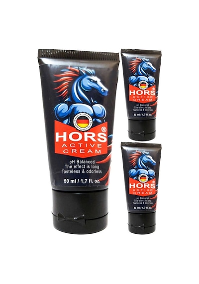 Hors Active Cream 50 Ml Erkek Özel Zaman Ve Katılık 3 Adet