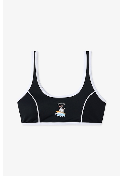 Penti Siyah Genç Kız Puppy Halter Bikini Takımı
