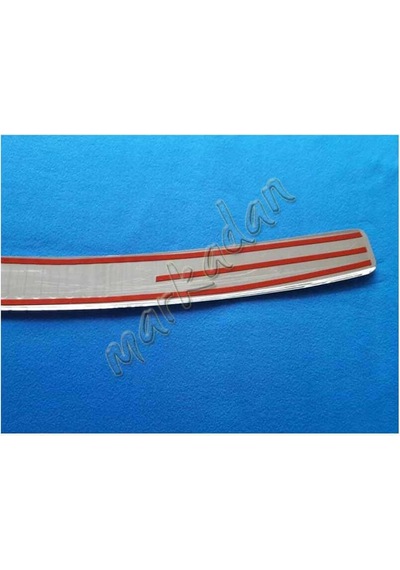 Vw Caddy Krom Arka Tampon Eşiği 2004 2014 Paslanmaz Çelik