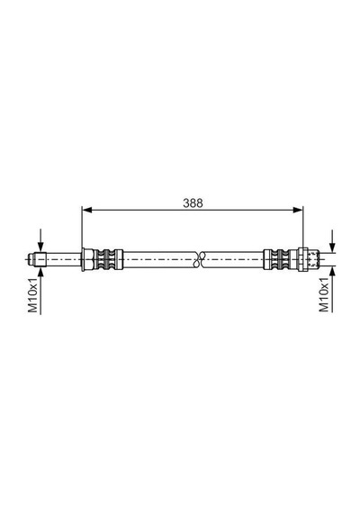 Bosch Fren Hortumu Ön / Arka Sprinter B906 B907 B910 . Vw Crafter 30-35-50 Bosch 1987476300 A9064280535-2e0611807b