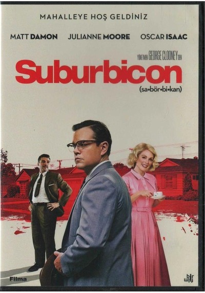Kenar Mahalle Suburbicon Matt Damon Dvd Ambalajında