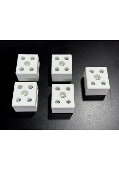 Cpo-30a-2p Yüksek Isıya Dayanıklı Porselen Klemens 450v 5 Adet