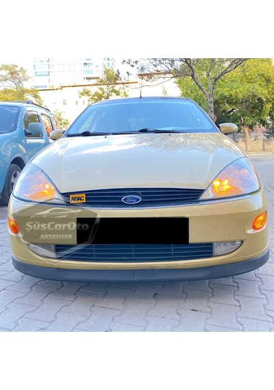 Ford Focus 1 Hb&sedan 1998-2004 Uyumlu Üniversal Astra H Lip Esnek Ön Lip 2 Parça Tampon Altı Dil Karlık Ön Ek 00 Şüscaroto Aksesuar