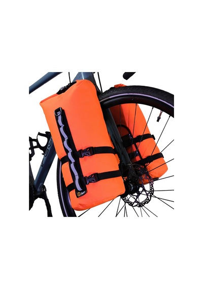 Semçanta - Bikepacking Tüp Çanta - 9 L - Turuncu