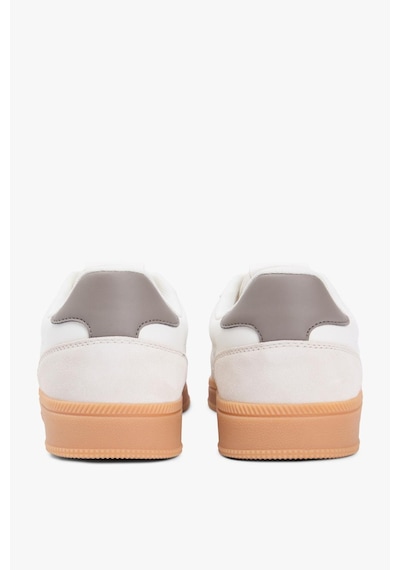 Tommy Hilfiger The Greenwich Edge M Deri Beyaz Erkek Sneaker-13407 Beyaz
