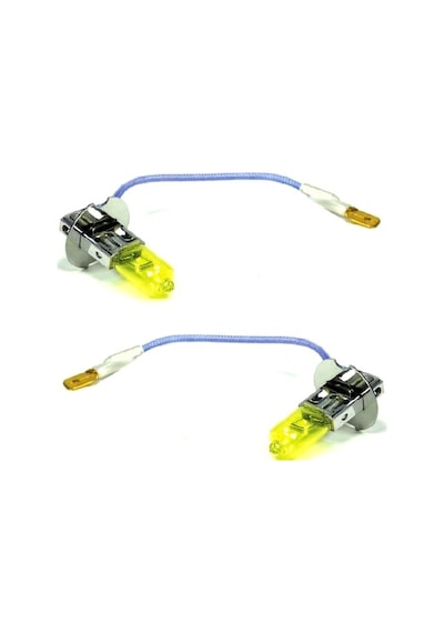 Tofaş Uyumlu Şahin Limon Sarı Far Sis Ampul Seti H4 H3 Photon Yellow