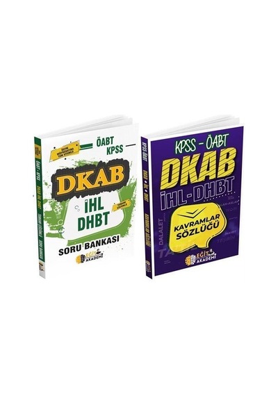 Kpss Öabt Dkab İhl Dhbt Soru Bankası Ve Kavramlar Sözlüğü / Ko...