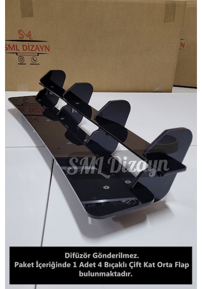 Volkswagen Golf 7.5 R Tampon İçin Difüzör Flap-flapları-bıçak