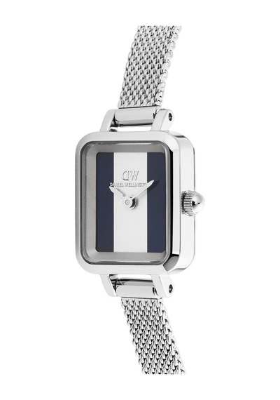 Daniel Wellington Quadro Mini Sterling Glasgow Silver Dw00600960 Kadın Kol Saati Gümüş