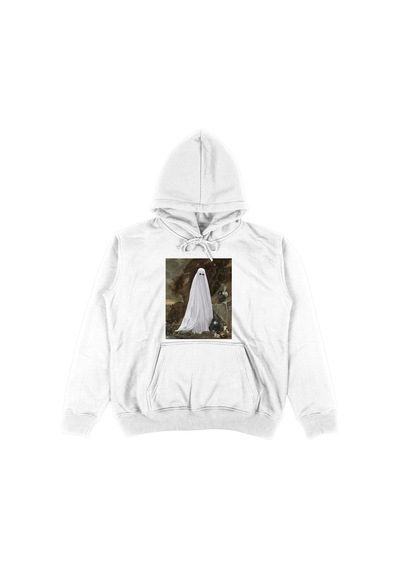 Startmore Adrift Ghost Beyaz Oversize Unisex Kapüşonlu Sweatshirt Hoodie Beyaz