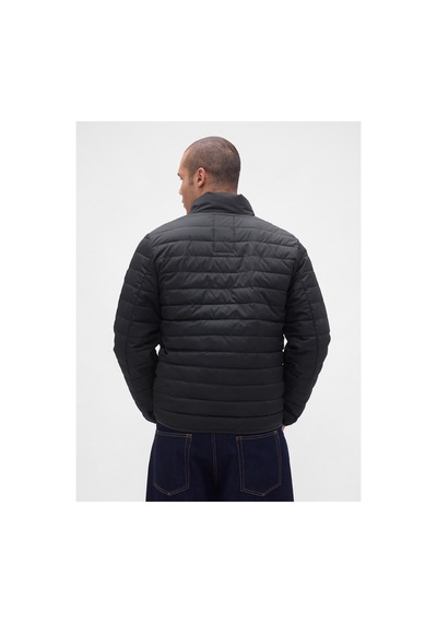 100% Geri Dönüştürülmüş Relaxed Coldcontrol Şişme Mont Siyah