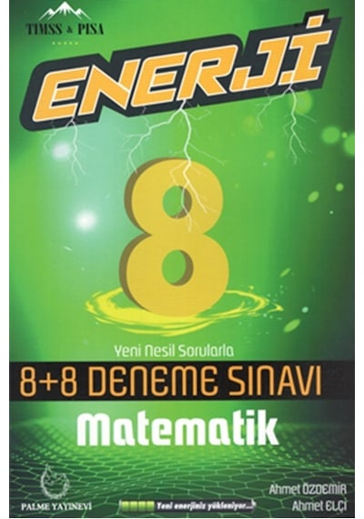 Palme 8. Sınıf Enerji Matematik 8+8 Deneme