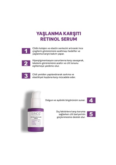 Retinol Lift-xylane Kırışıklık Karşıtı & Cilt Yenileyici Serum 30 Ml