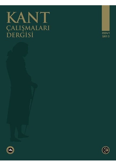 Kant Çalışmaları Dergisi 2024 Sayı 3 / Kolektif