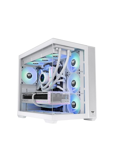 View 380 850w 80+ Gold Argb Usb 3.2 Beyaz Atx Mid Tower Kasa Ca-3z2-85m6we-00