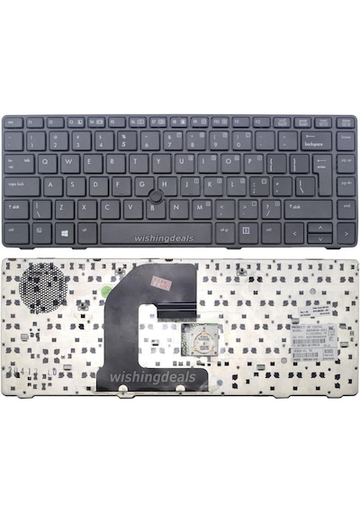 HP Uyumlu EliteBook 8460P 6460B Notebook Klavyesi (Siyah TR)
