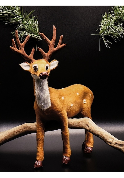 Waldern Yılbaşı Dekoratif 25 Cm Geyik Süs Rudolf