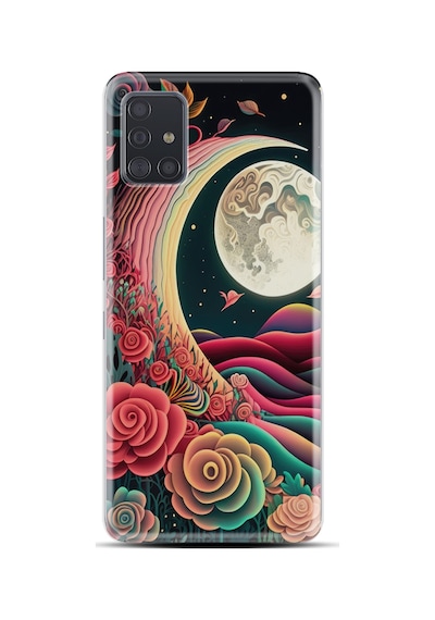 Samsung Samsung Galaxy Uyumlu A31 Kılıf Boutique Baskılı Resimli Platonik Ay Pcode -073