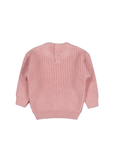 Civil Baby Basic Triko 6-18 Ay Kazak - Pembe Koyu Pastel Pembe