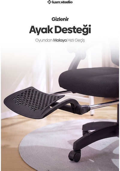 Zephyr Oyuncu Koltuğu Siyah