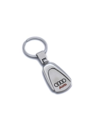 Audi Metal Oval Anahtarlık Şık Kaliteli Aksesuar Çanta Araba New