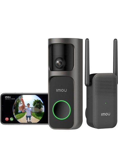 Imou Db-3ep-4m0w/ds3 4 Mp Dahili Kameralı Ir Kapı Zili Doorbell 3 Kit