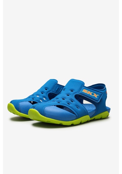 Skechers Side Wave Mavi Erkek Bebek Sandalet