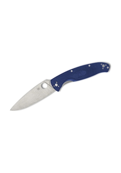 Spyderco Resilience Blue Lightweight Cpm S35vn Plainedge Kamp Çakı Mavi