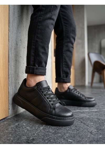 Boa Ba0247 Erkek Sneaker Günlük Casual Spor Ayakkabı Siyah Taban