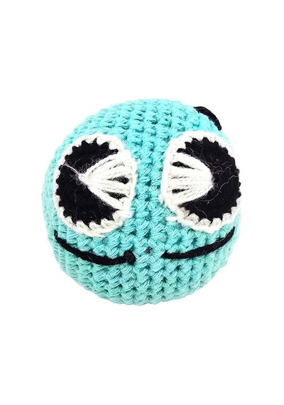 Jooys Amigurumi Kedi Oyuncağı Turkuaz Emoji