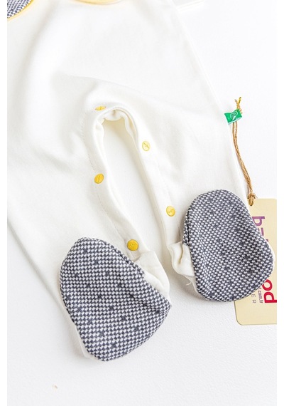 Babymod Kendinden Yelekli Papyonlu Erkek Bebek Tulum