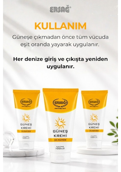 Güneş Kremi 50 Faktörlü 100 Ml 53262610