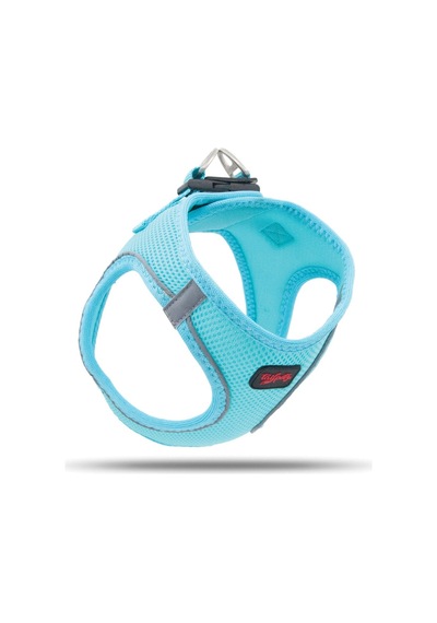 Air Mash Harness Küçük Irk Köpek Göğüs Tasması Okyanus Mavi Mavi
