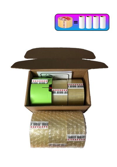 Tuybox Yeşil 6 Bant 720 Yaprak. Koli Bandı Ile Tüy Toplar. Tüy Toplama Rulosu Yerine. Yesil