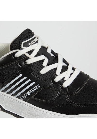 Sneaker Günlük Erkek 27113/cp C Bkku Bikkembergs 64029996 Suede Black/leather Black Suede Black/leather Black