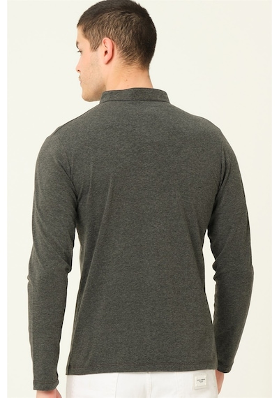 V4009 Dewberry Erkek Sweatshırt-antrasit Antrasit