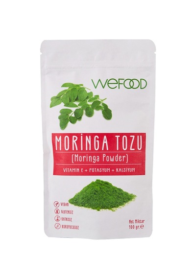 Wefood Moringa Tozu 100 G - 7 Adet Tarı