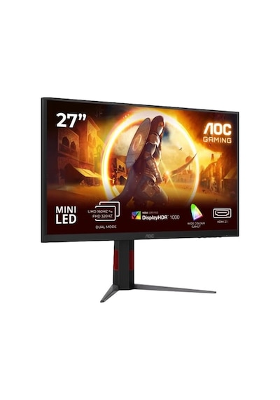 Aoc 27" U27g4xm 1ms 160hz G-sync Mini Led Fast Ips 4k Gaming Monitör Ölü Pixel-kutusu Açılmış Ürün