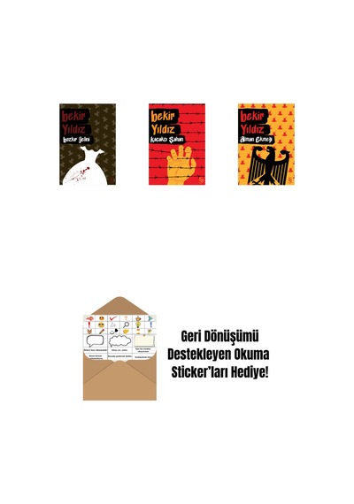 Bozkır Gelini + Kaçakçı Şahan + Alman Ekmeği + Okuma Sticker'ları