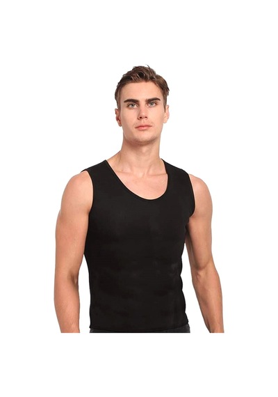 Multiflexpro Erkek Termal Atlet Sauna Terletici Spor Siyah