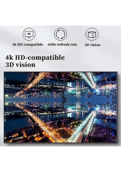 Lexroo 7015 Type C To Hdmı 4k 30hz Usb C Hdmı Kablo Tipi C Dizüstü Bilgisayarlar İçin Akıllı