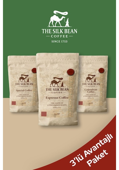 The Silk Bean Coffee Premium Kahve Seti Öğütülmüş 250 G