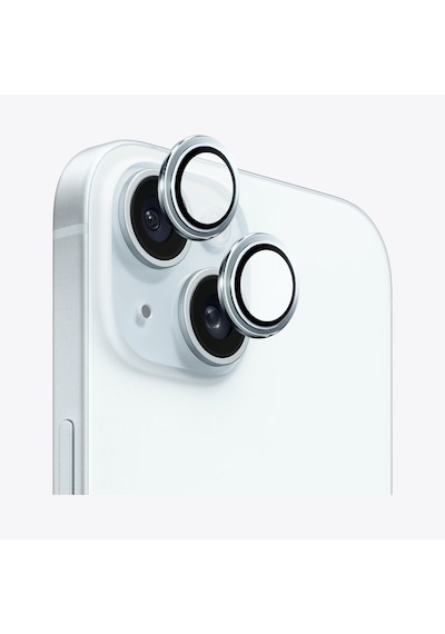 Safeus Safir Temperli Kamera Lens Koruyucu Apple Uyumlu iPhone 15 Plus Ve İle Mavi